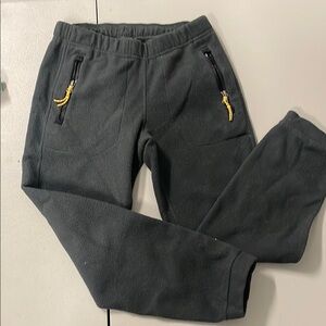 REI boys fleece pants gray size M.